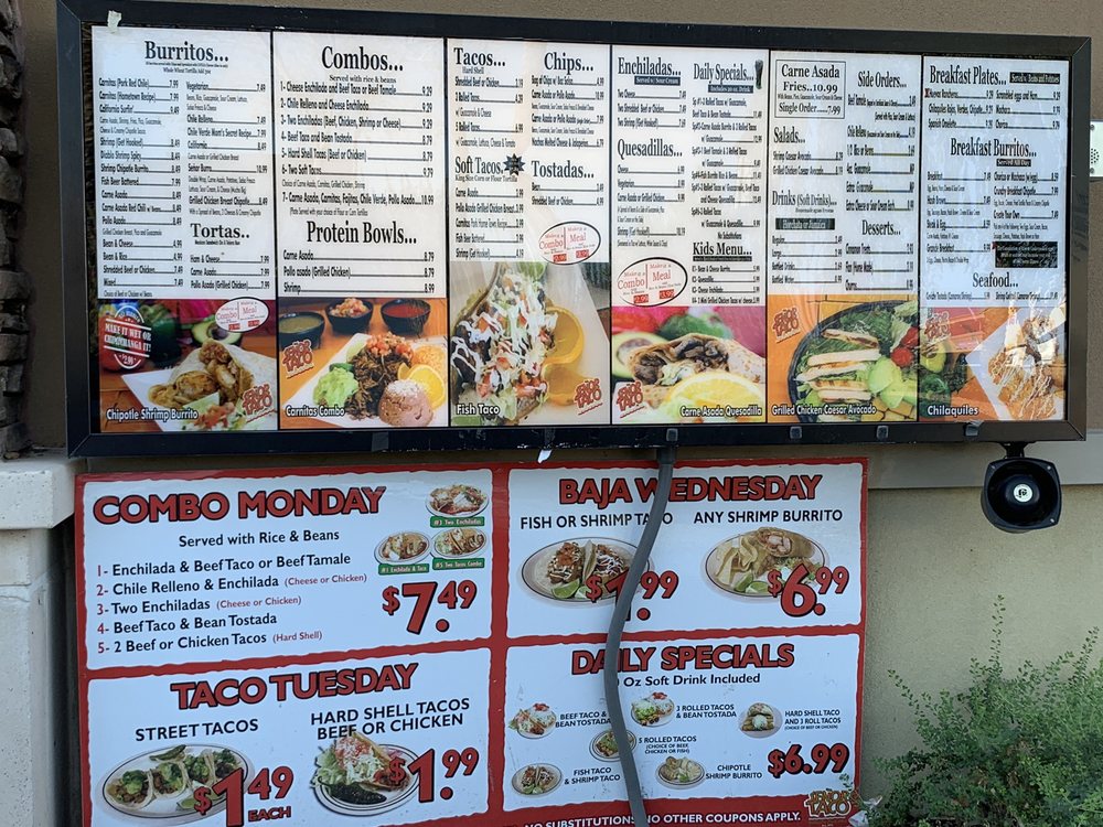 Senor Taco 4200 S Arizona Ave #5, Chandler