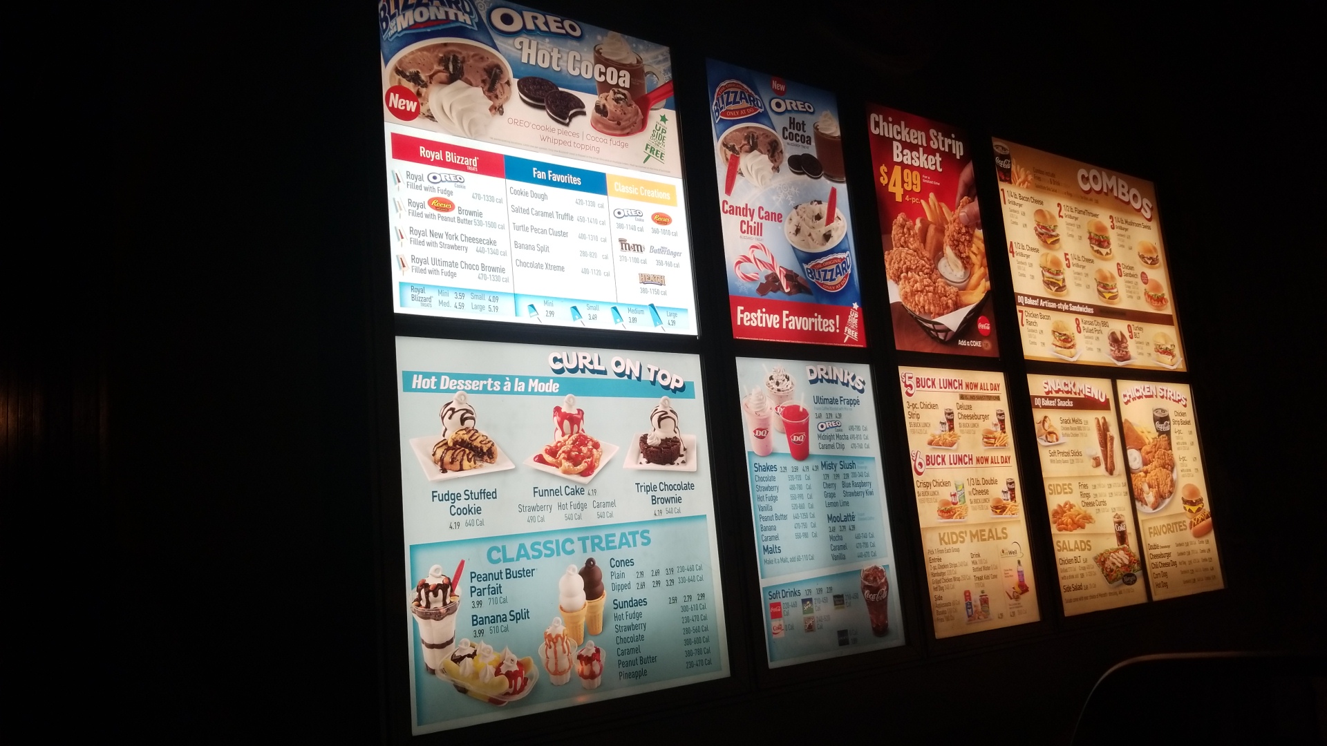 Dairy Queen Menu
