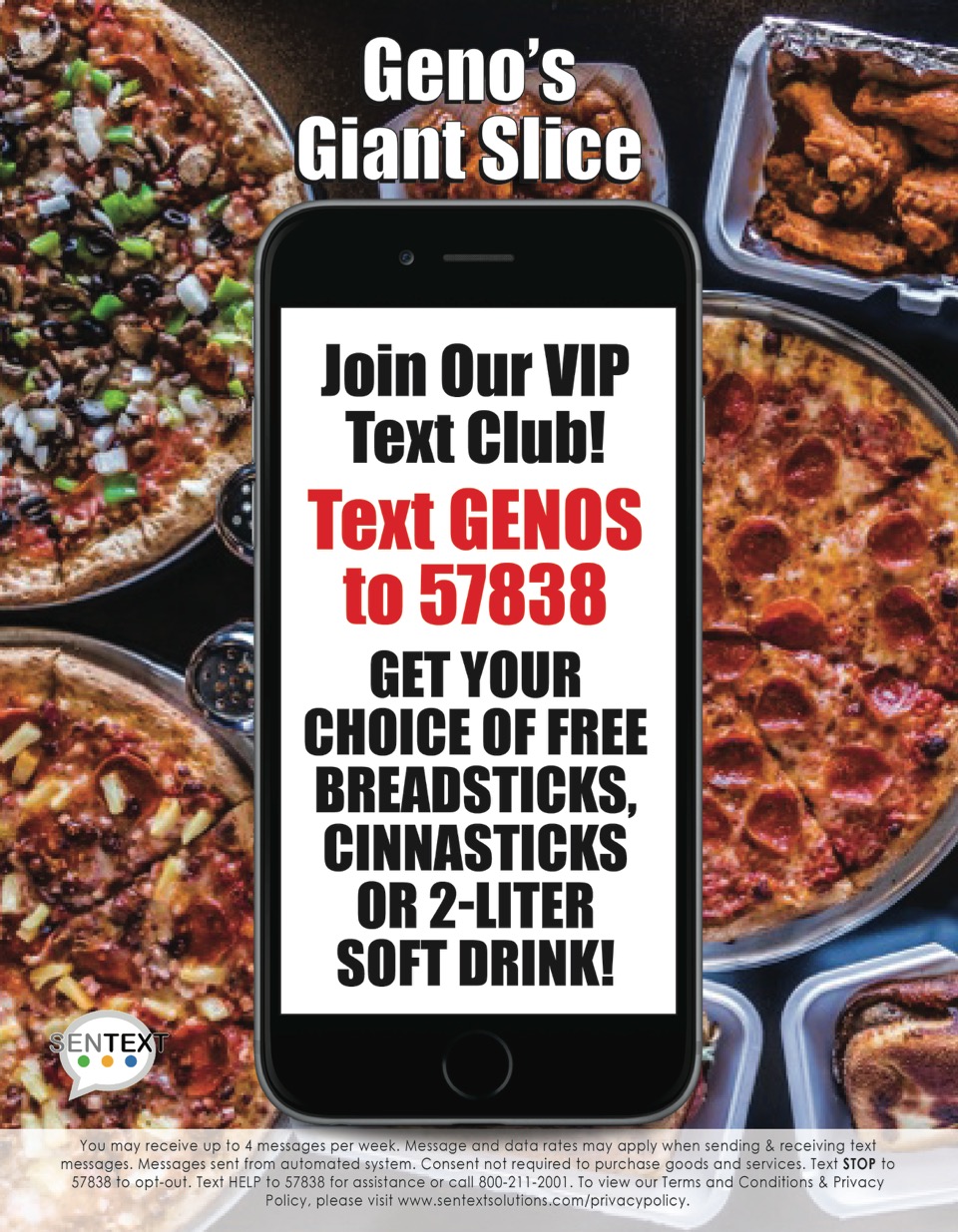 Geno's Giant Slice #1 3317 S Higley Rd, Gilbert