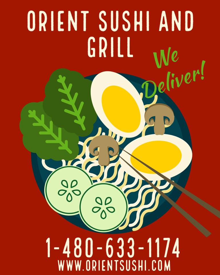 Orient Sushi & Grill 1455 W Elliot Rd #105, Gilbert