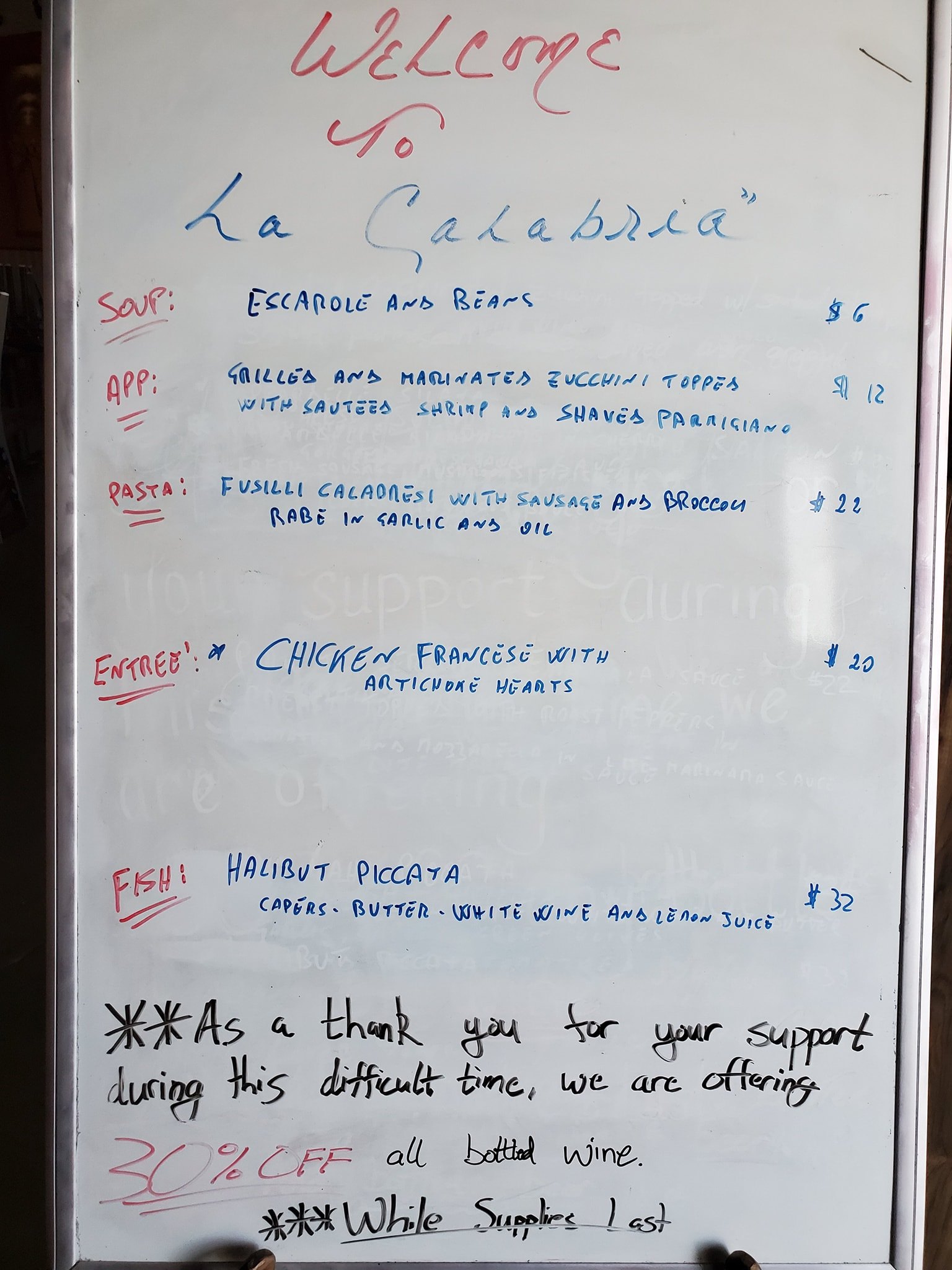La Calabria Ristorante 2540 S Val Vista Dr #107, Gilbert