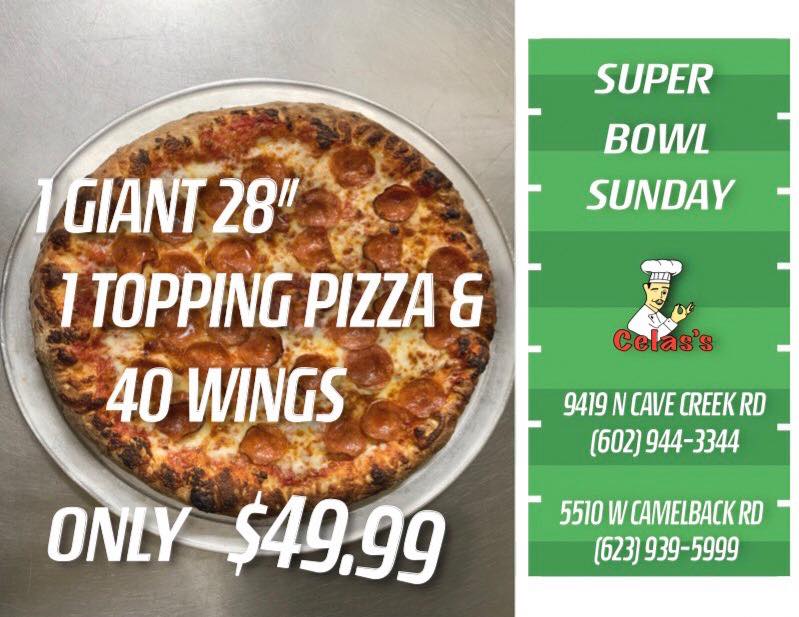 Celas's Pizza 5510 W Camelback Rd, Glendale