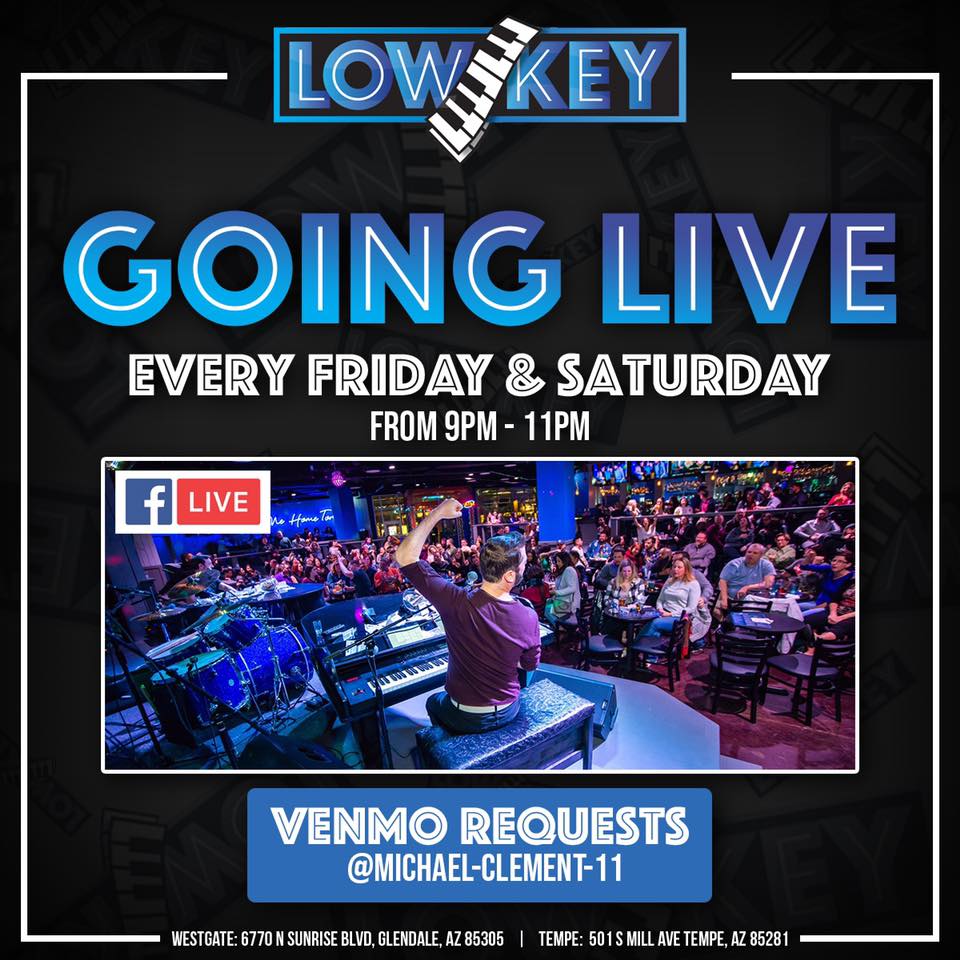 Low Key Piano Bar 6770 N Sunrise Blvd Suite G207, Glendale