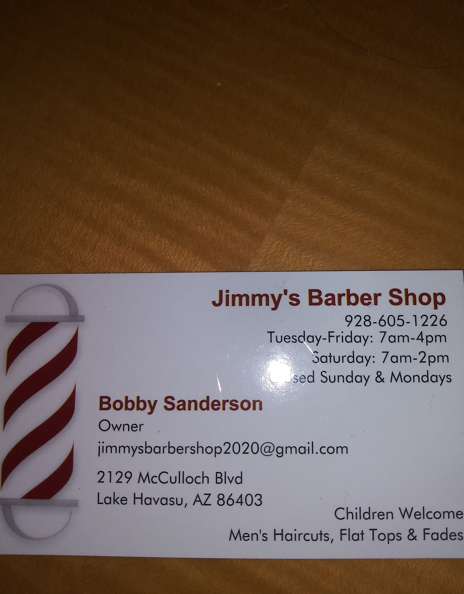 Jimmy’s Barber Shop