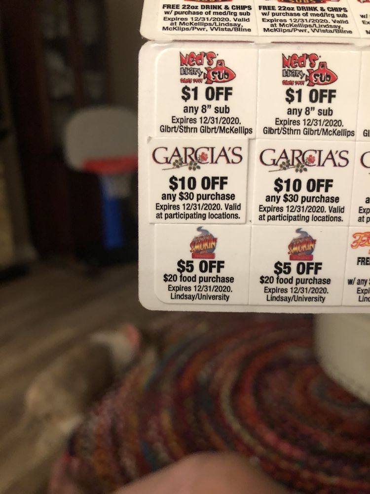Garcia's Mexican Restaurant 1940 E University Dr, Mesa