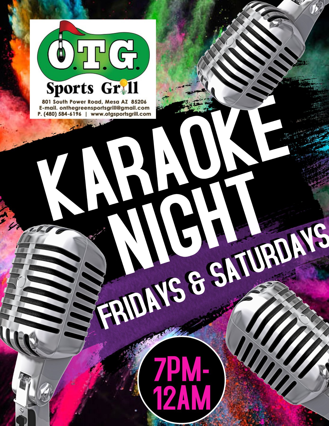 On The Green Sports Grill 801 S Power Rd Suite 101, Mesa