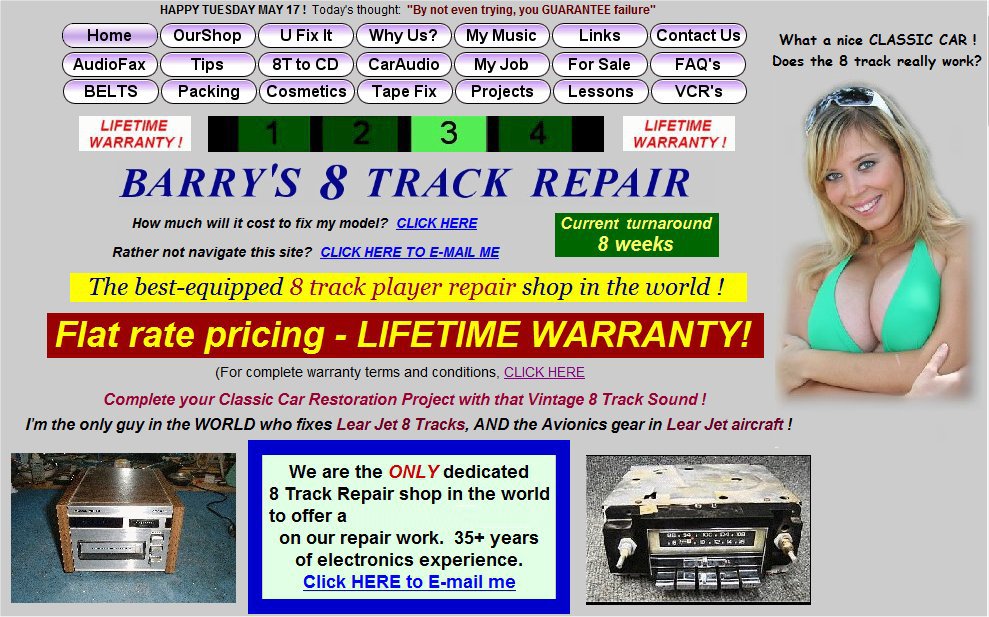 Barry's 8 Track Repair Center