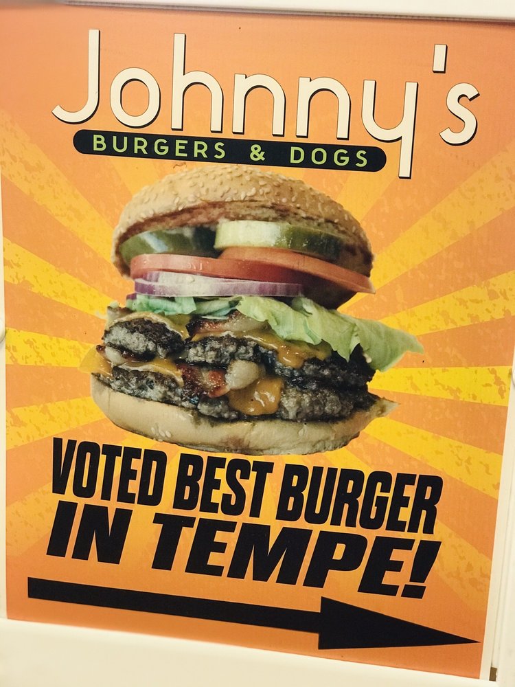 Johnny's Burgers & Dogs 3141 S McClintock Dr UNIT 13, Tempe