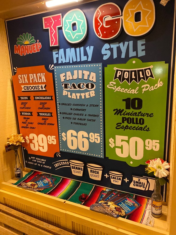 Manuel's Mexican Restaurant & Cantina | Tempe 2350 E Southern Ave #1, Tempe
