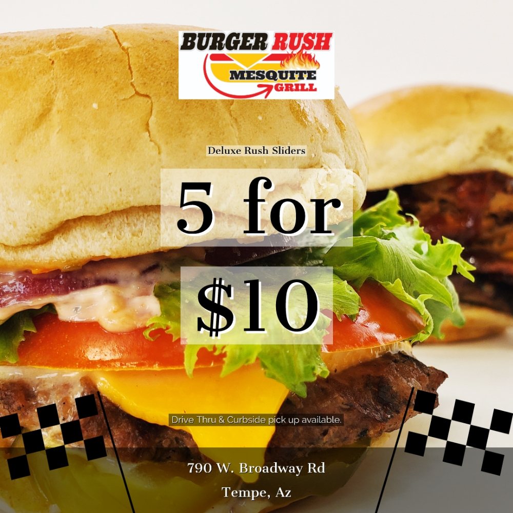 Burger Rush 790 W Broadway Rd, Tempe