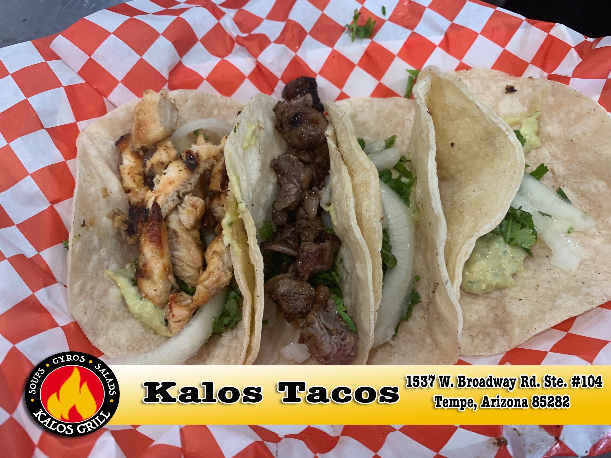 Kalos Grill 1537 W Broadway Rd #104, Tempe