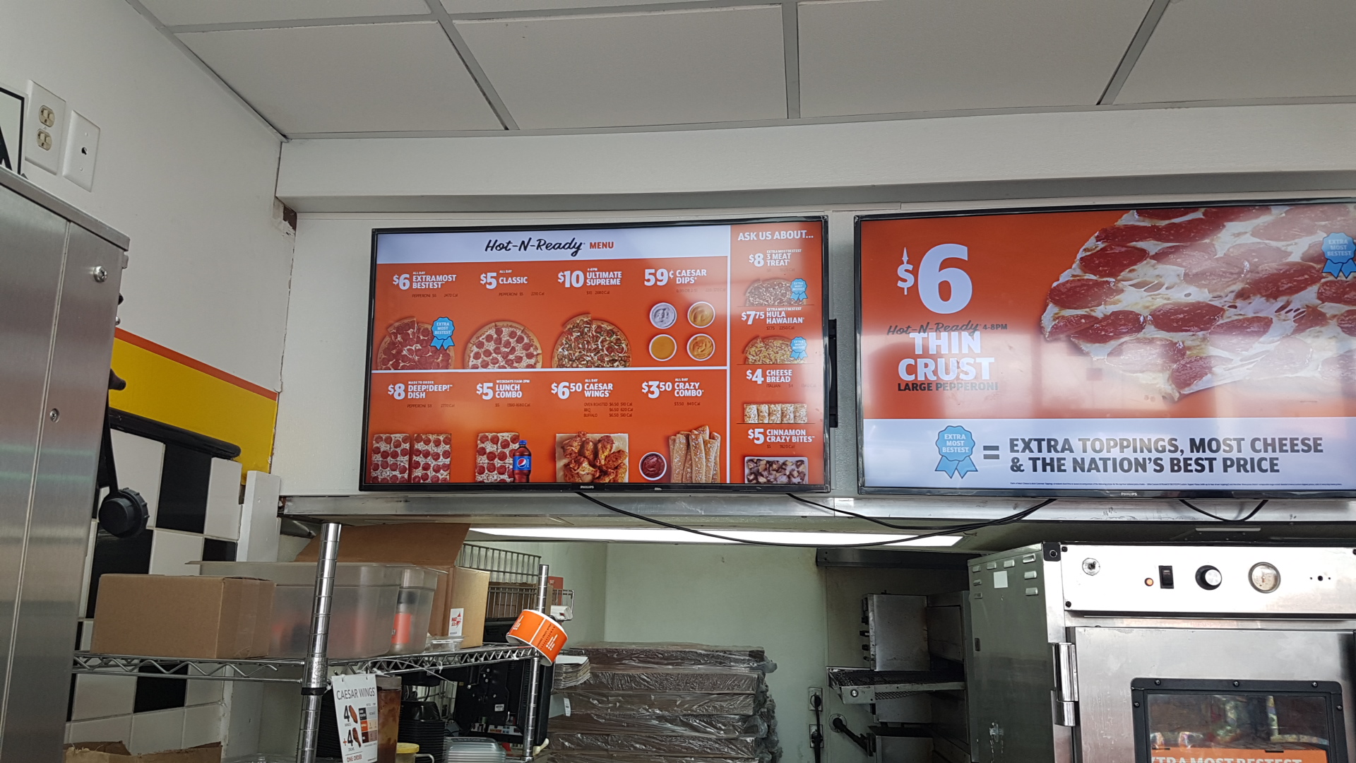 Little Caesars Pizza Menu