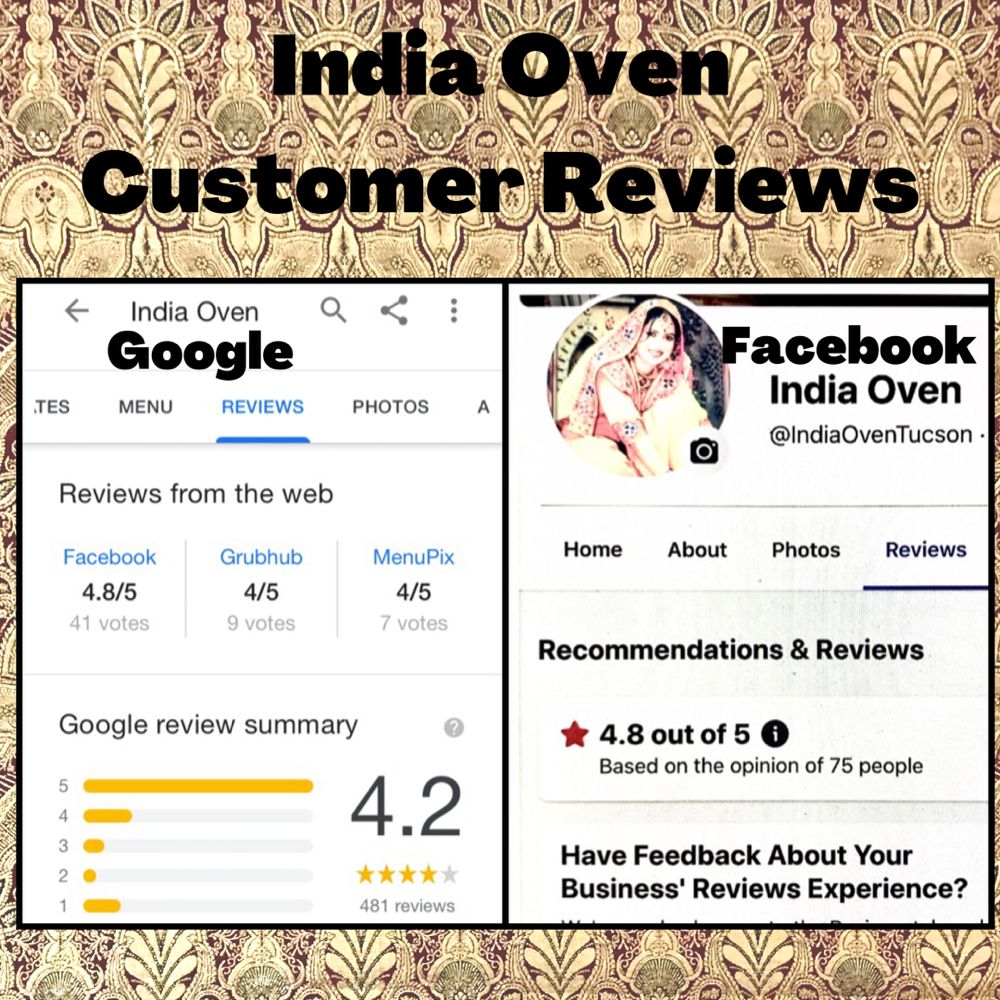 India Oven 2727 N Campbell Ave, Tucson