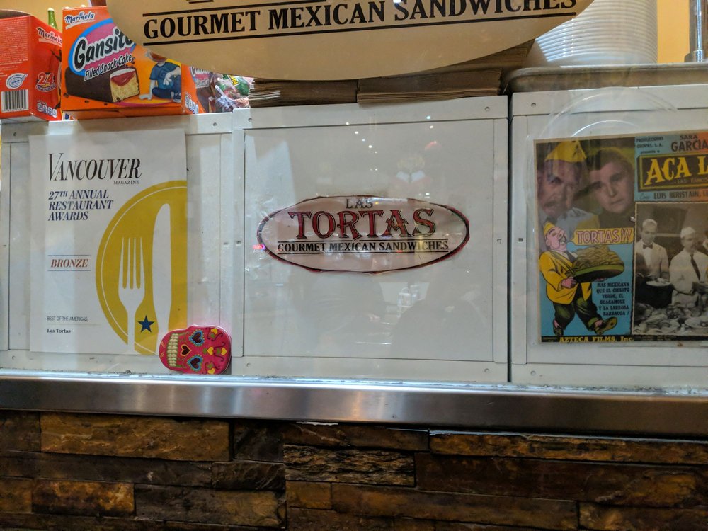 Las Tortas Mexican Gourmet Sandwiches 3353 Cambie St, Vancouver