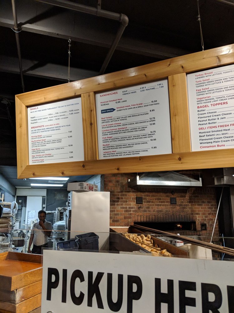 Siegel's Bagels 1883 Cornwall Ave, Vancouver