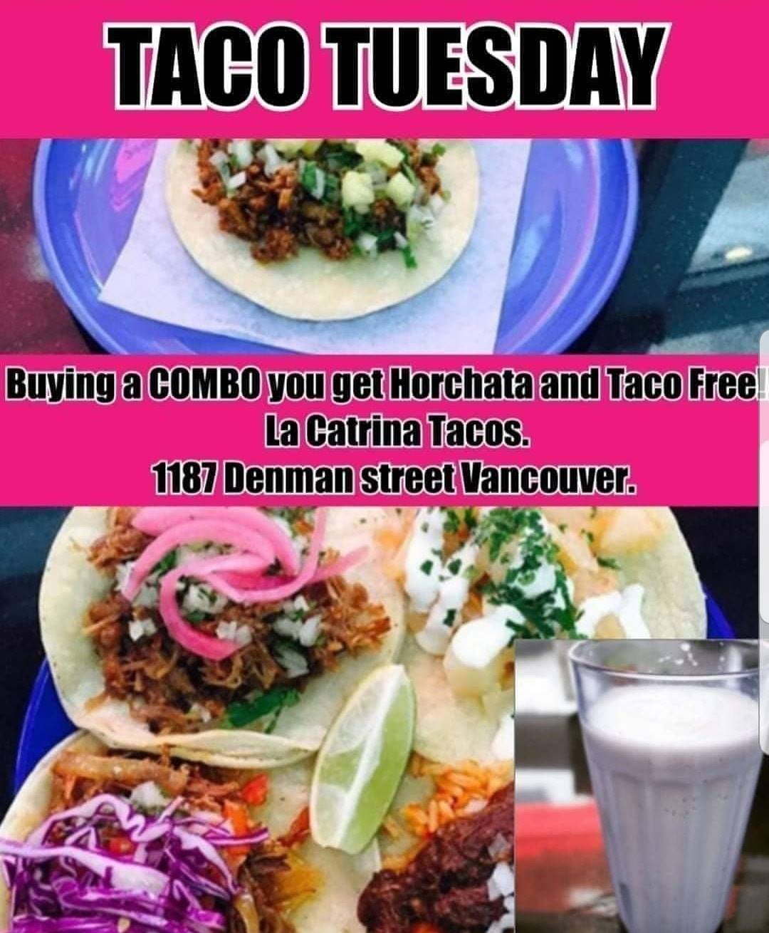 La Catrina Tacos 1187 Denman St, Vancouver
