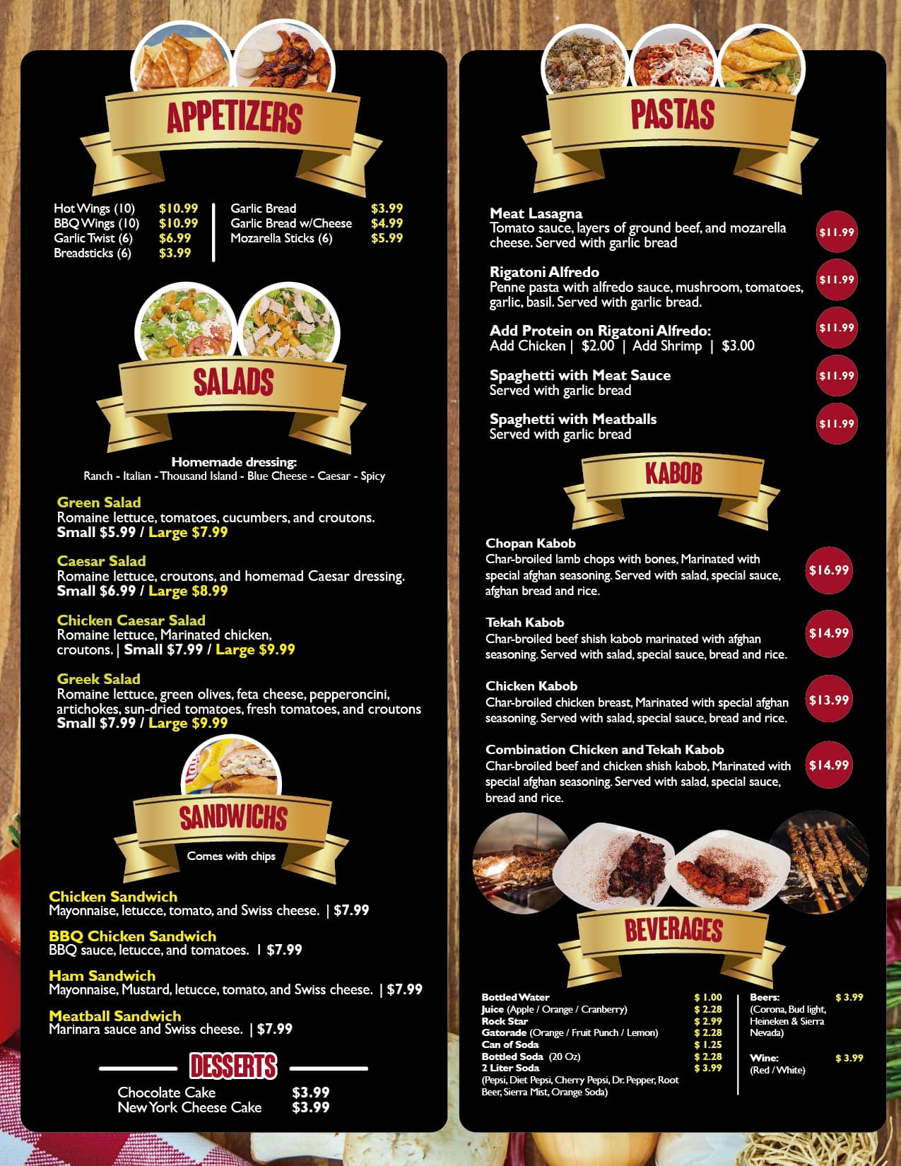 A-Town Pizza and Kabob House 2327 Blanding Ave, Alameda