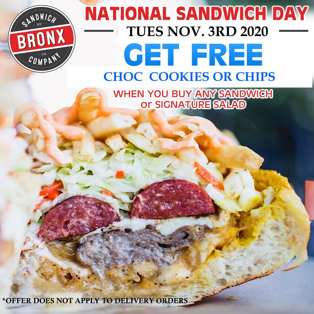 Bronx Sandwich Company 949 S Euclid St, Anaheim