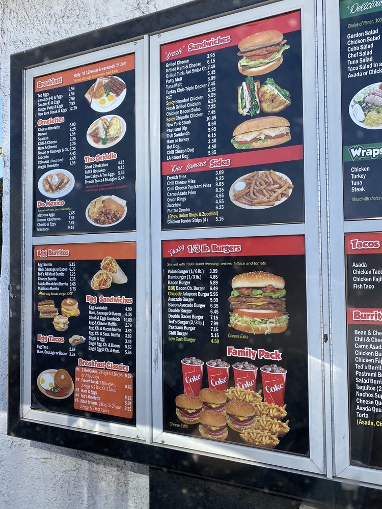 Ted's Burgers 899 S Anaheim Blvd, Anaheim