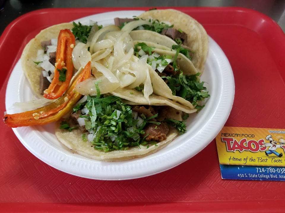 Tacos Jr's 450 S State College Blvd, Anaheim