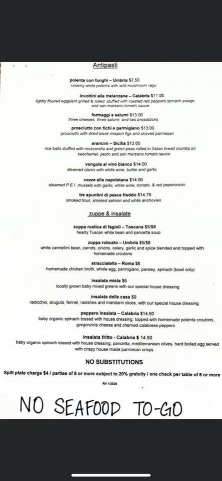 tre Pazzi trattoria 928 Lincoln Way, Auburn