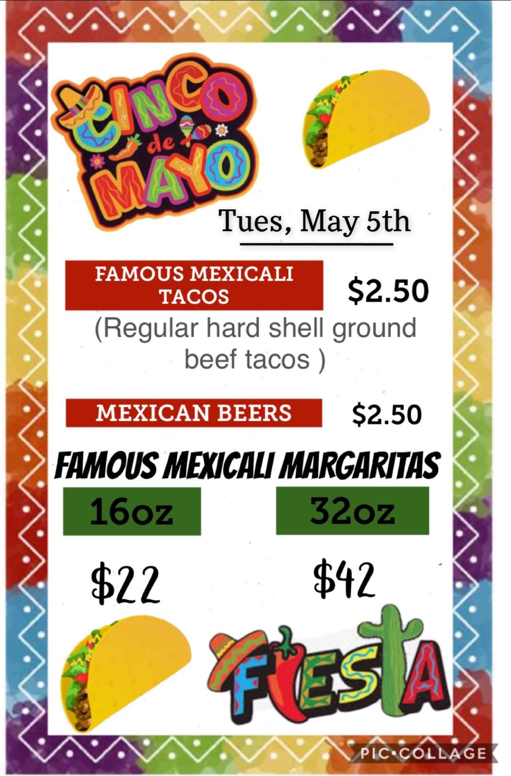 Mexicali Restaurants 631 18th St, Bakersfield
