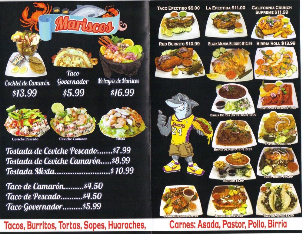 El Efectibo Mexican Food 1821 S Chester Ave, Bakersfield