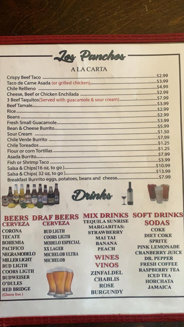 Los Panchos 2309 Brundage Ln, Bakersfield
