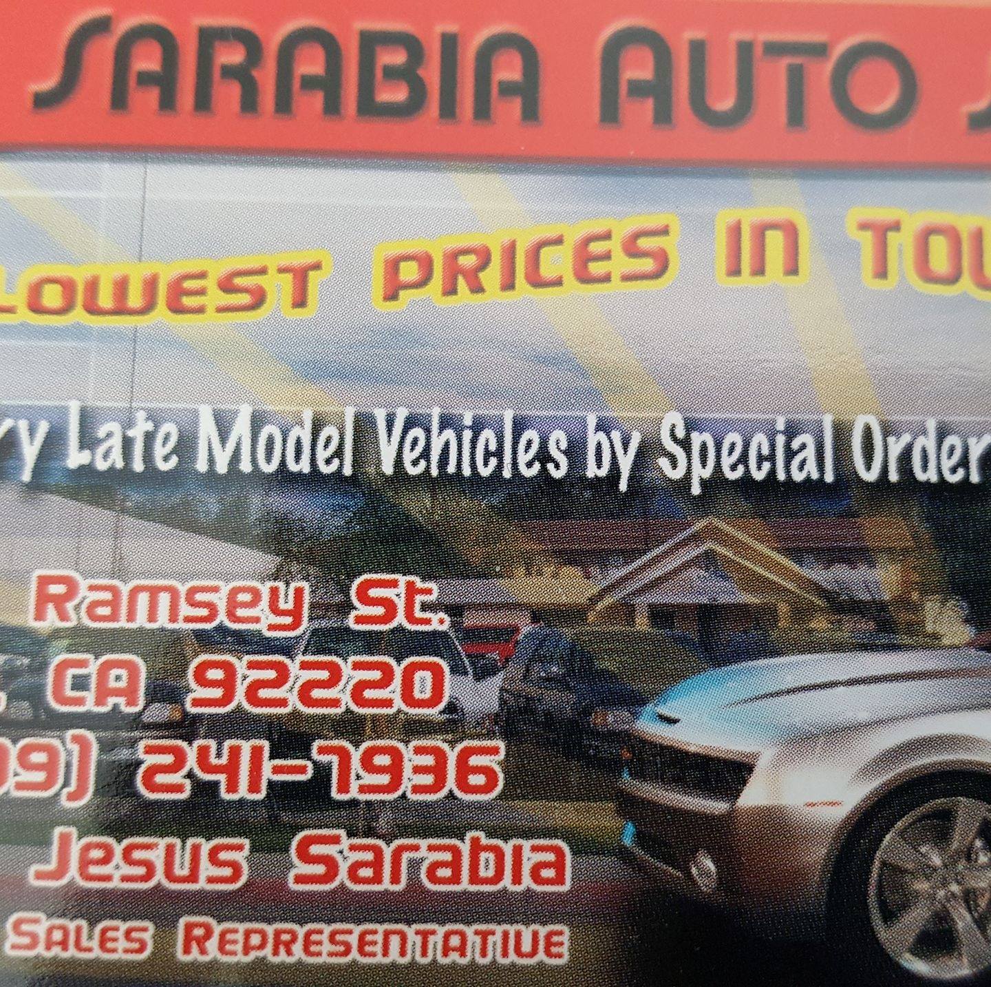 Sarabia Auto Sales