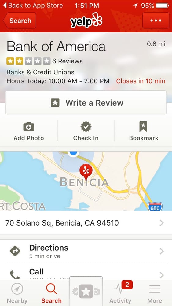 Bank of America 70 Solano Square, Benicia