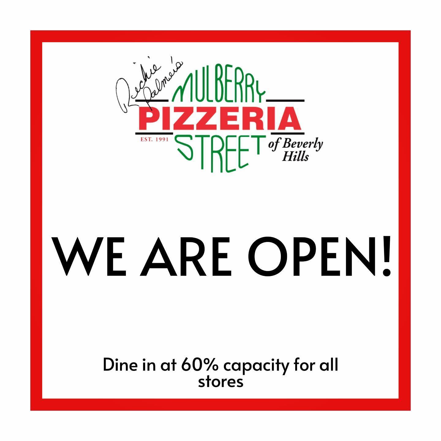 Mulberry Street Pizzeria 347 N Canon Dr, Beverly Hills