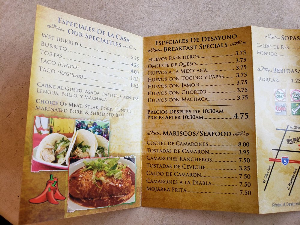 El Tapatio 926 S San Fernando Blvd, Burbank