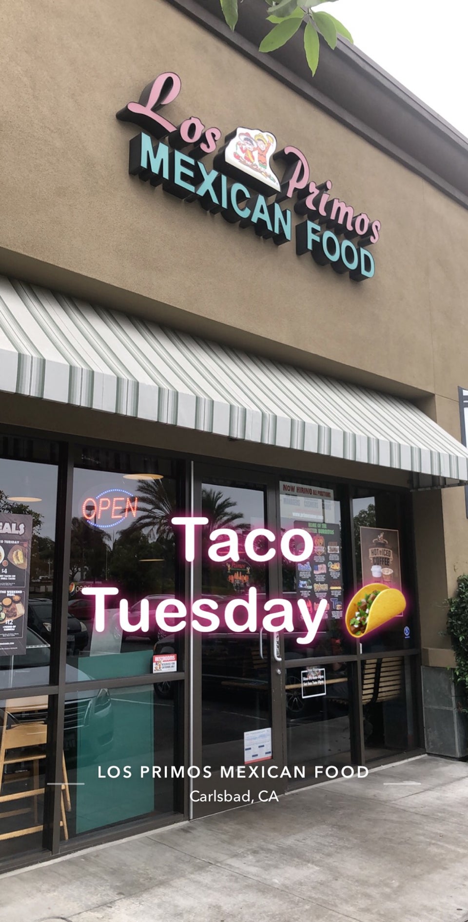 Los Primos Mexican Food 2708 Loker Ave W, Carlsbad