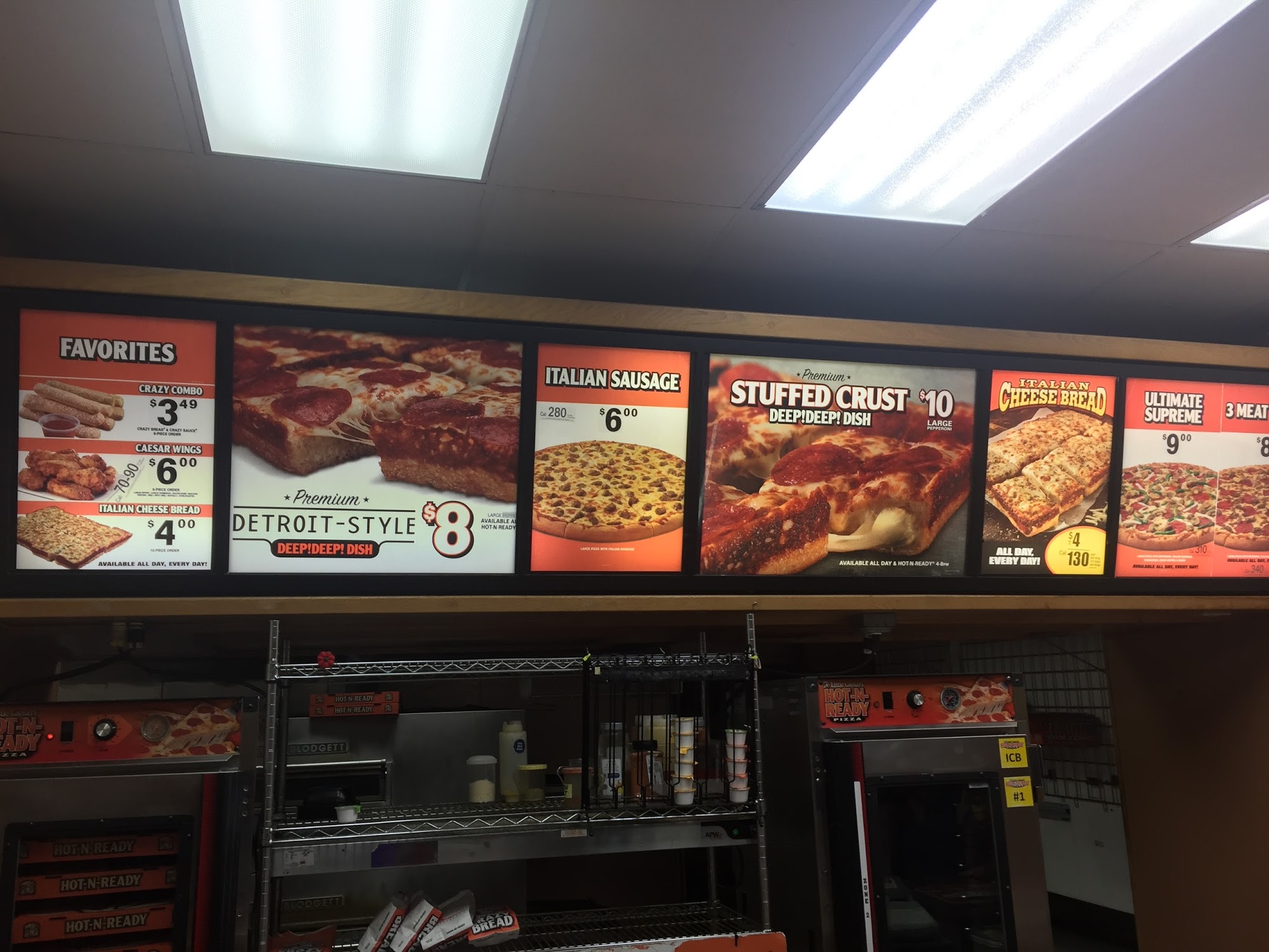 Little Caesars Pizza Menu