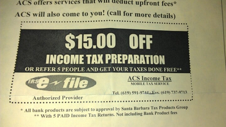 Acs Income Tax