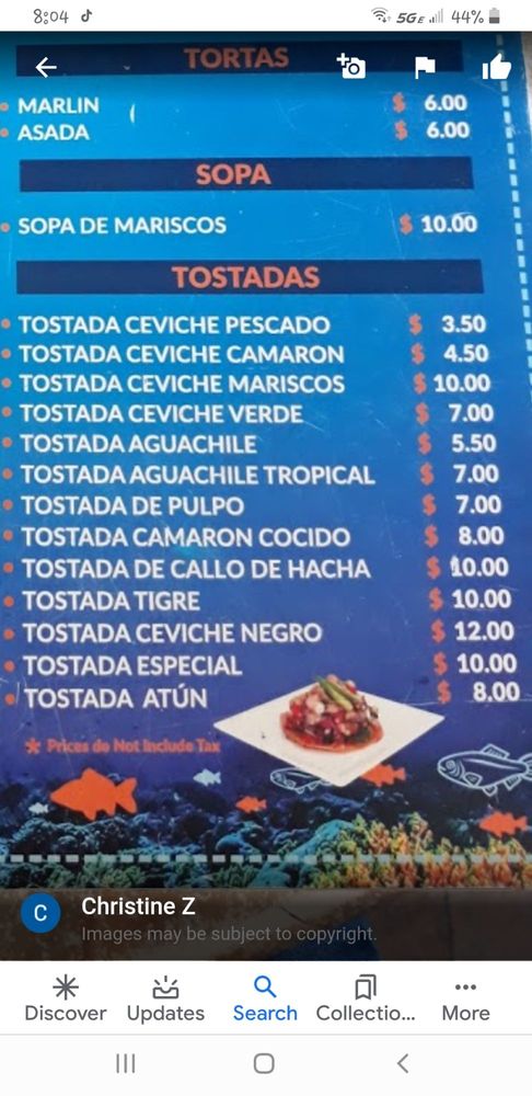 El Sabor De La Baja 625 H St, Chula Vista