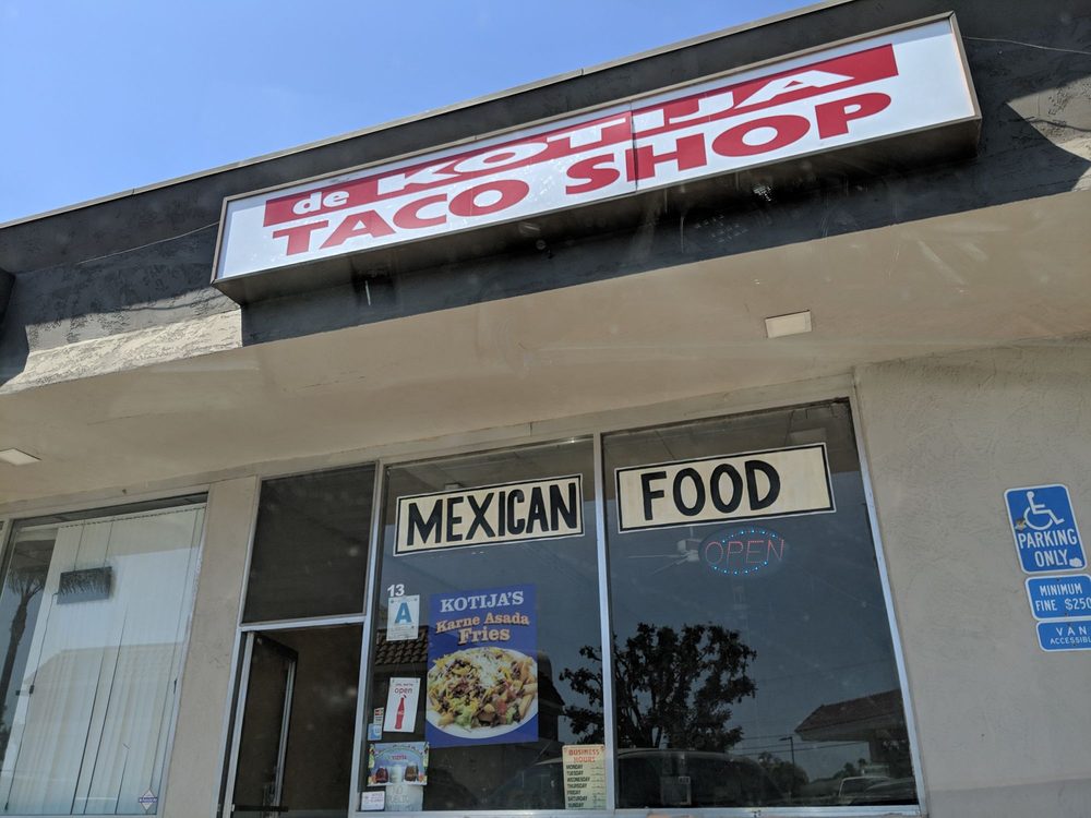 De Kotija Taco Shop 13 E Naples St, Chula Vista