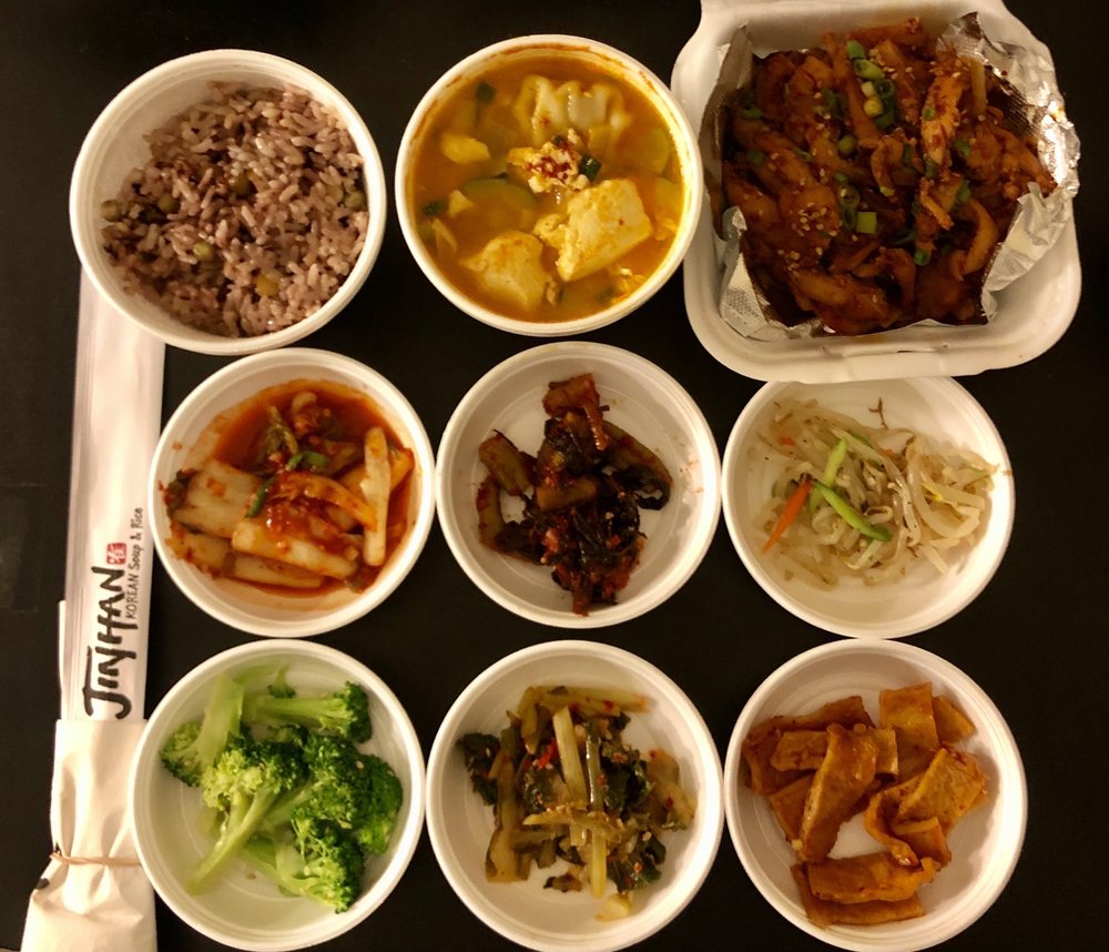 Jinhan Korean Soup and Rice 2276 Griffin Way #108, Corona
