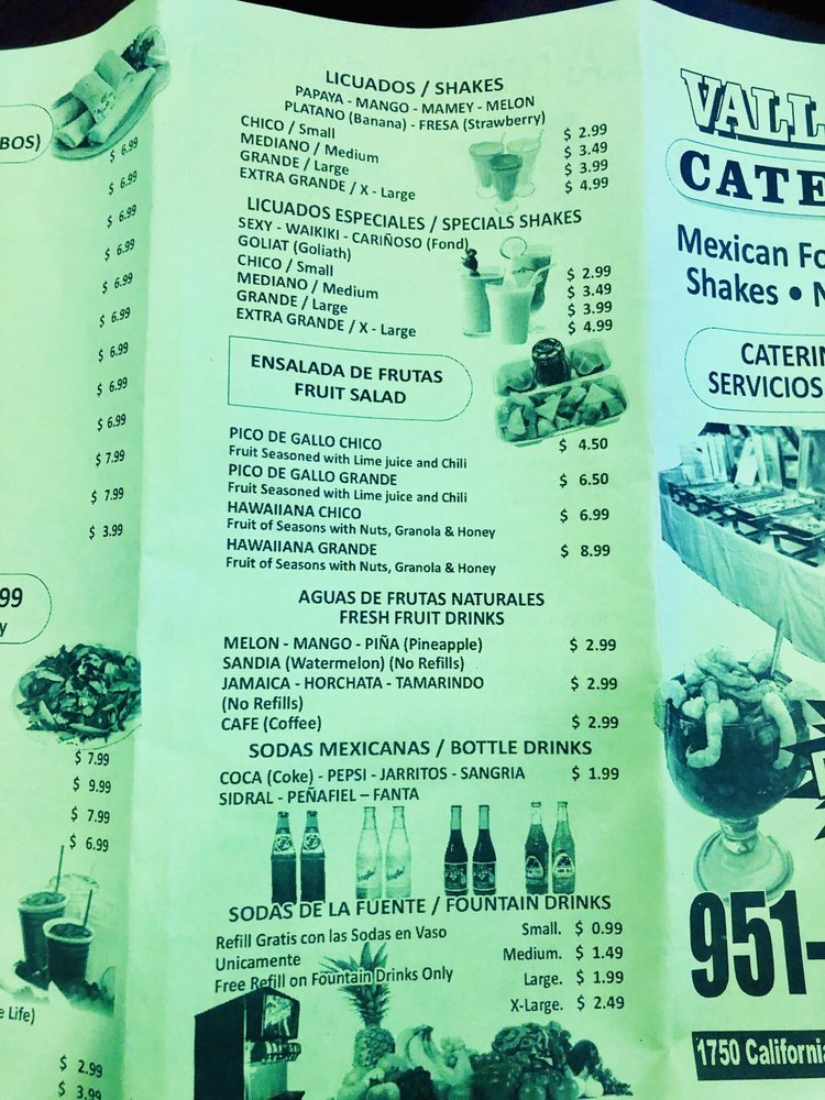 Vallarta Mexican Food California Ave, Corona