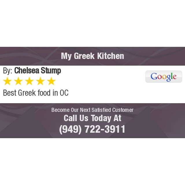 My Greek Kitchen 204 E 17th St, Costa Mesa