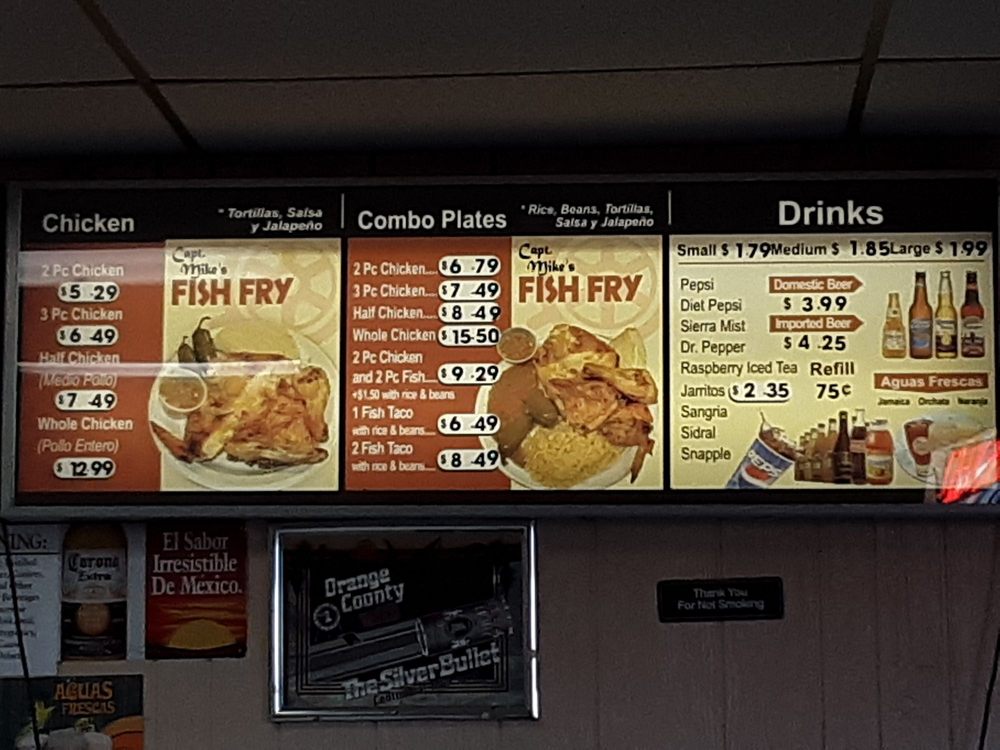 Capt Mike's Fish 815 W 19th St, Costa Mesa