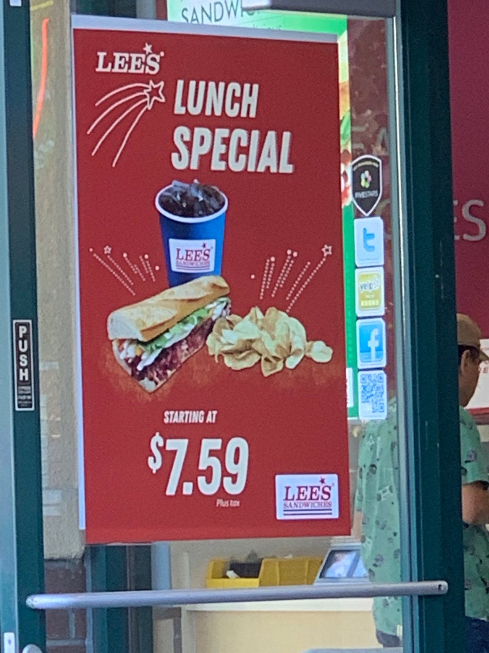 Lee's Sandwiches 5950 Corporate Ave #500, Cypress