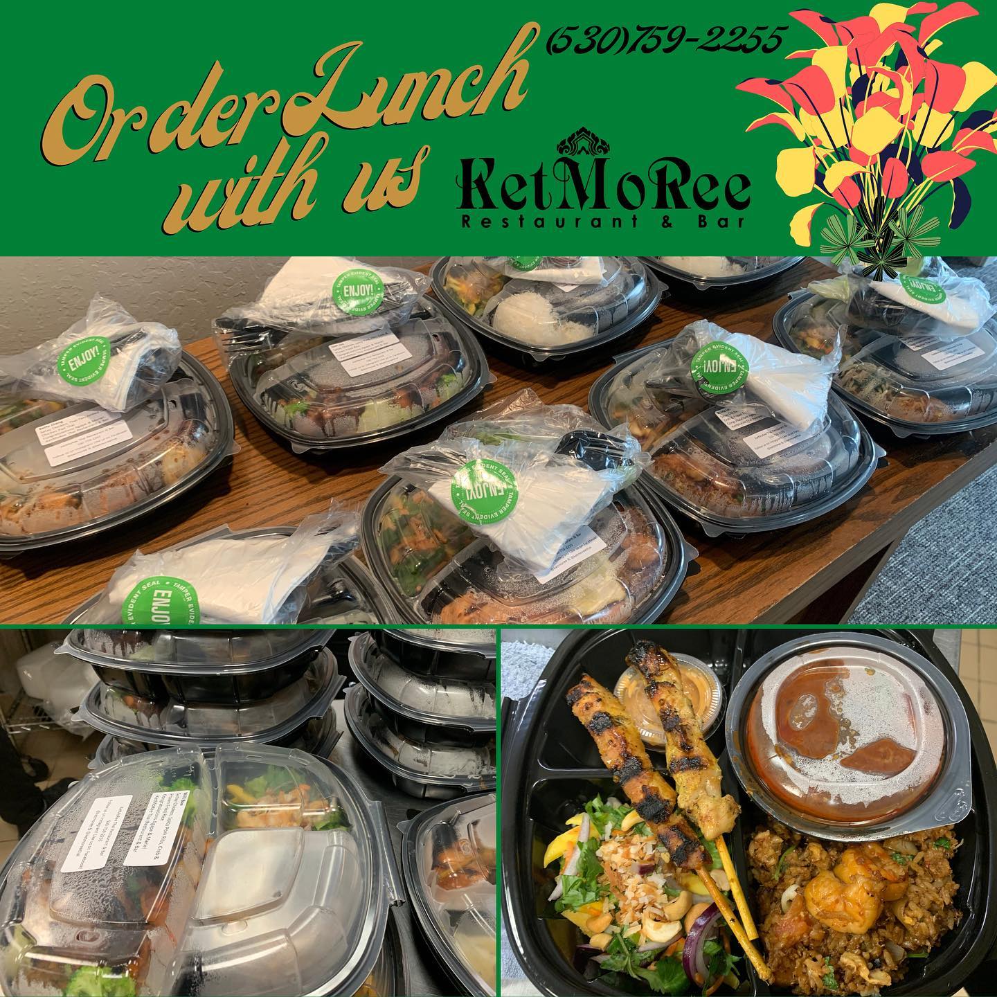 Ketmoree Thai Restaurant & Bar 238 G St Corner of 3rd and, G St, Davis