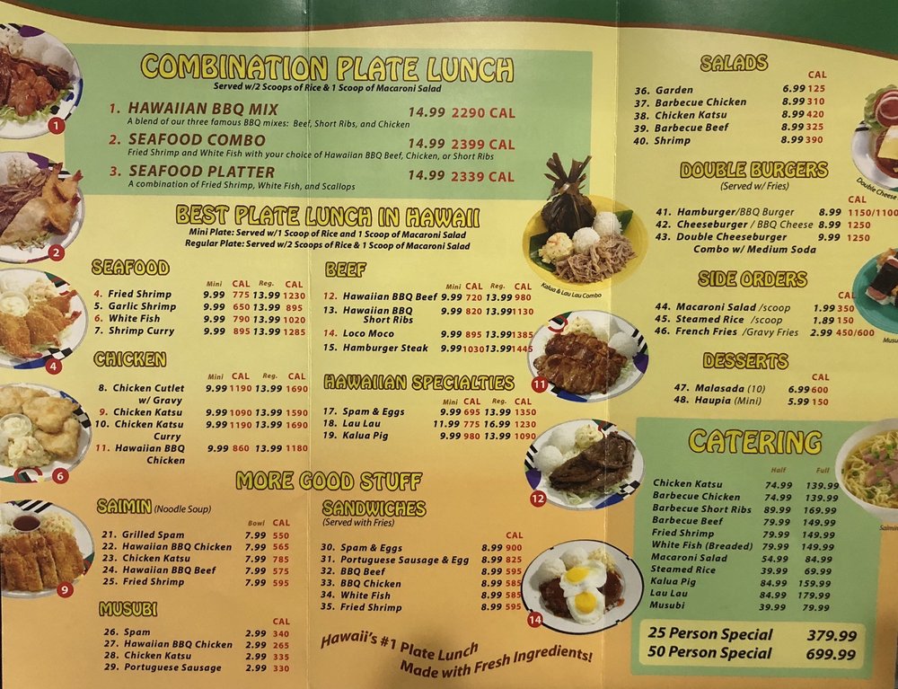 L&L Hawaiian Barbecue 4430 York Blvd #B, Eagle Rock
