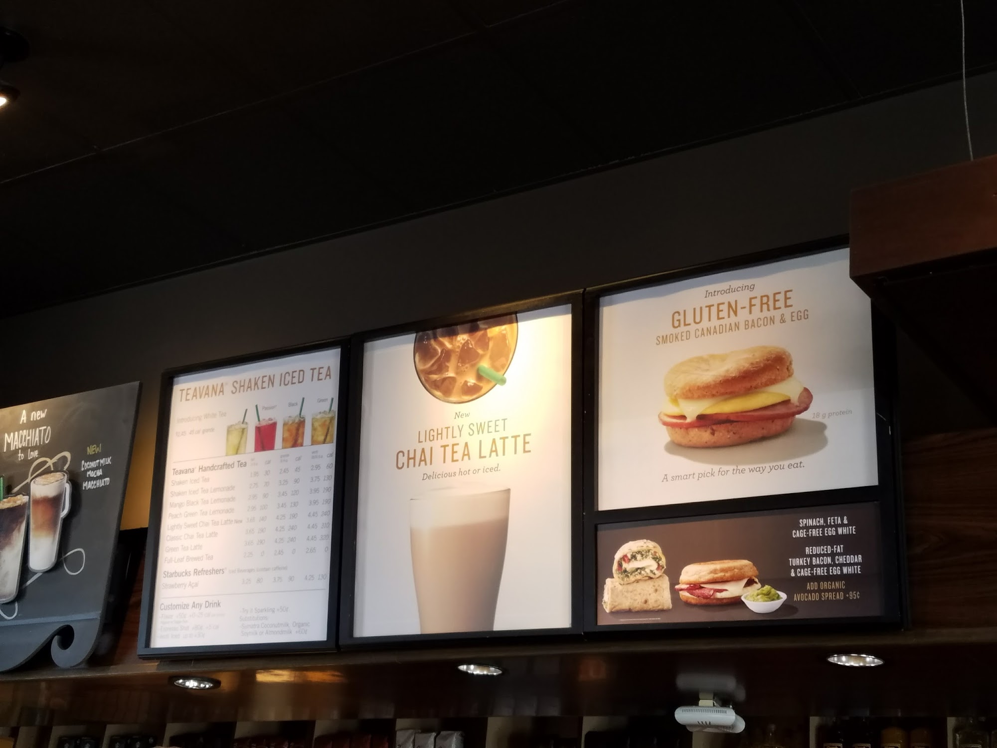Starbucks Menu