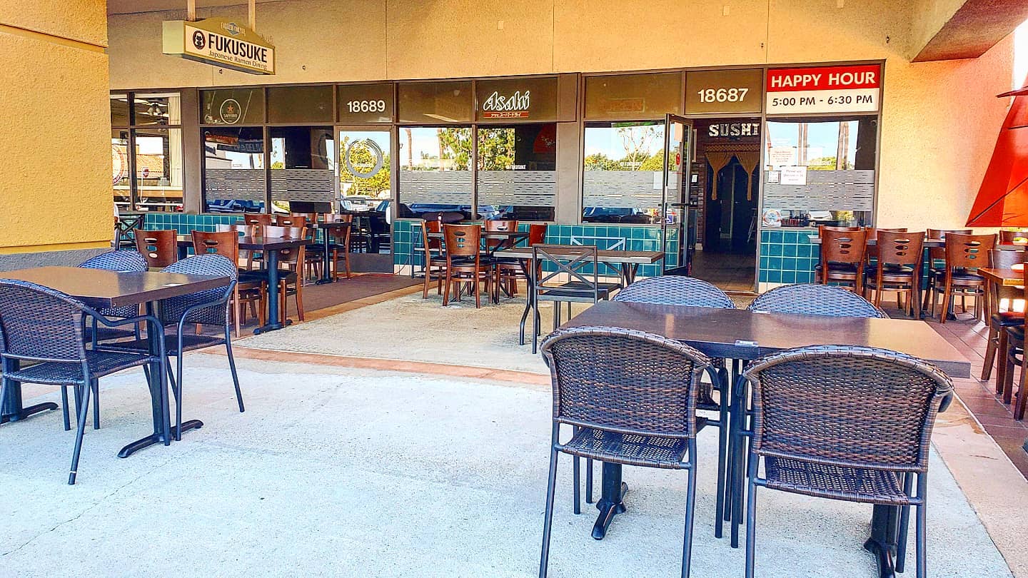 Fukusuke Japanese Ramen dining 18687 Brookhurst St, Fountain Valley