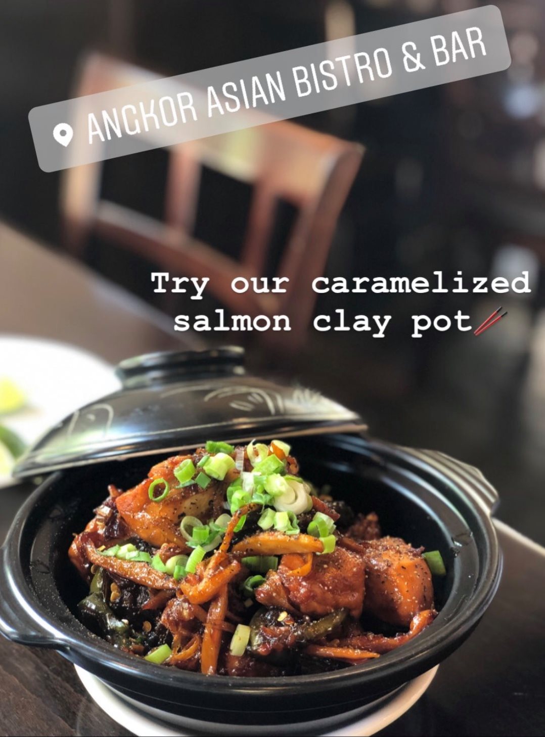 Angkor Asian Bistro and Bar 1568 E Champlain Dr #105, Fresno