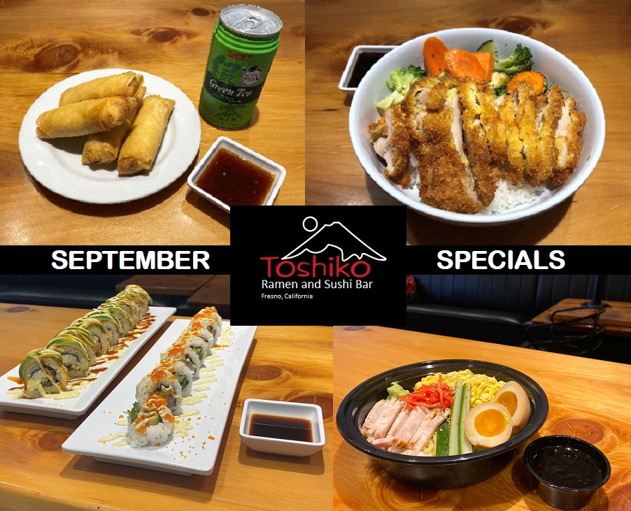 Toshiko Ramen and Sushi Bar 1112 Fulton St, Fresno