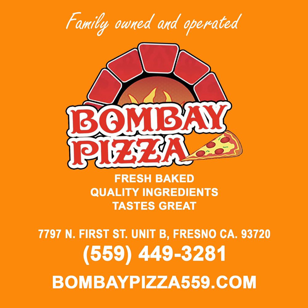 Bombay Pizza 7797 N First St, Fresno