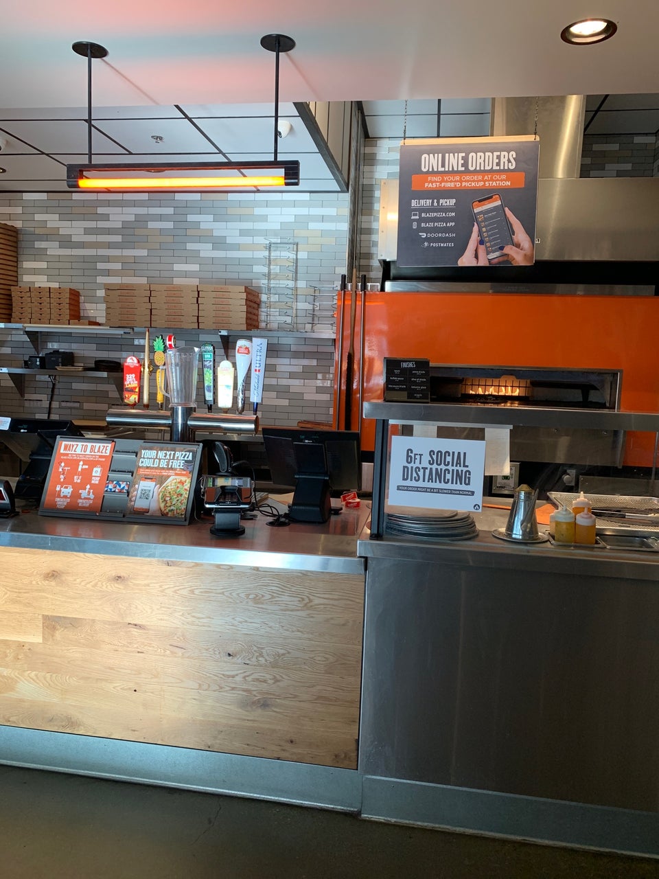 Blaze Pizza 209 E Orangefair Mall, Fullerton
